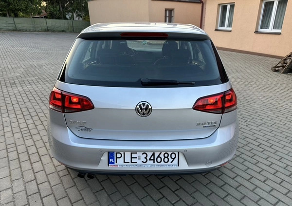 Volkswagen Golf cena 47900 przebieg: 134000, rok produkcji 2013 z Leszno małe 106